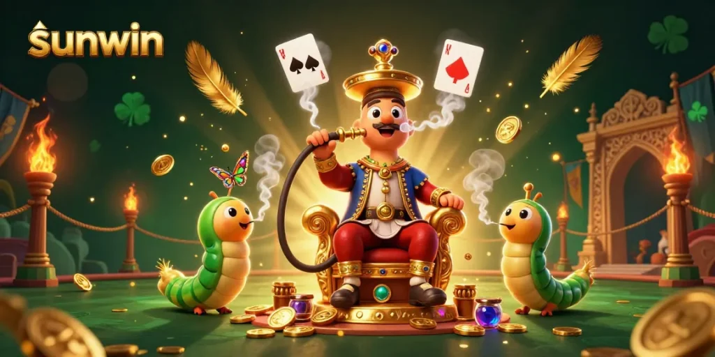 Experience thrilling gaming action at Sunwin with vibrant 3D illustrations and captivating scenes.